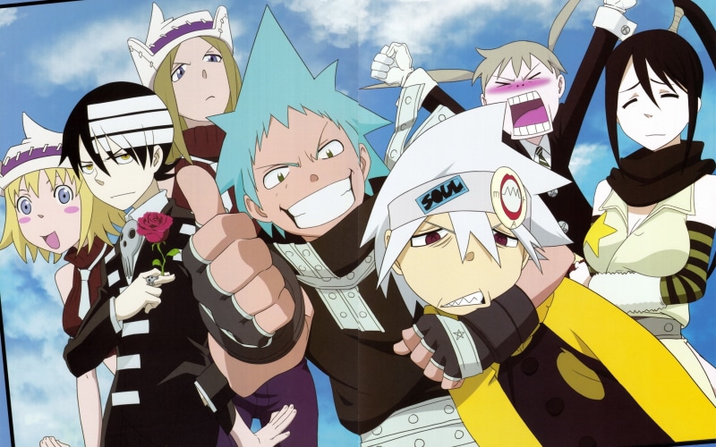 Anime, Soul, Eater, characters, Cartoon, 2K