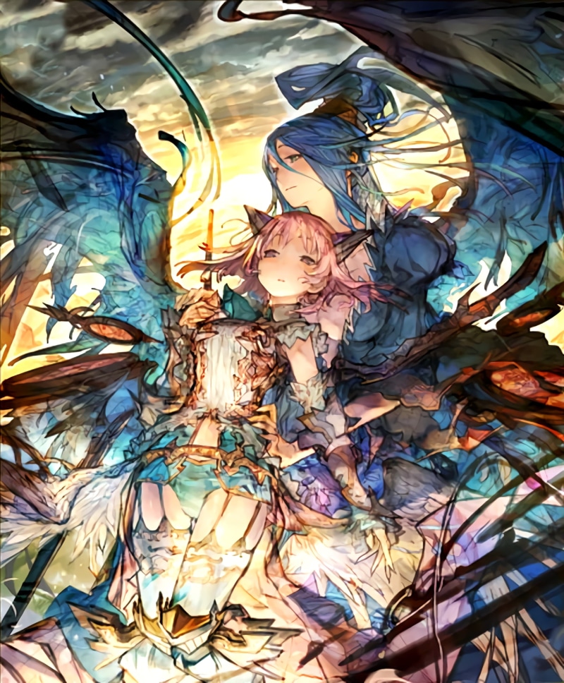floral, still life, representation, 2K, nature, statue, day, Israfil (Rage of Bahamut), art and craft, high angle view, full frame, female likeness, textile
