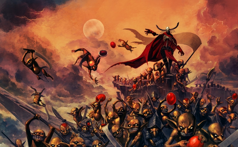 animal themes, Other Games, 4K, Games, cloud - sky, moon, architecture, night, Action, Strategy, group of animals, no people, Goblins, event, corps, Hell