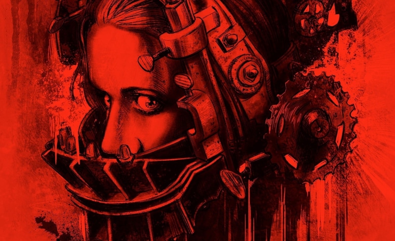 bolts, Amanda Young, pain, metal, face, blood, horror movie, suspense, agony, woman, SAW, hair, gear, Shawnee Smith, Saw 10th Anniversary, suffering, punishment