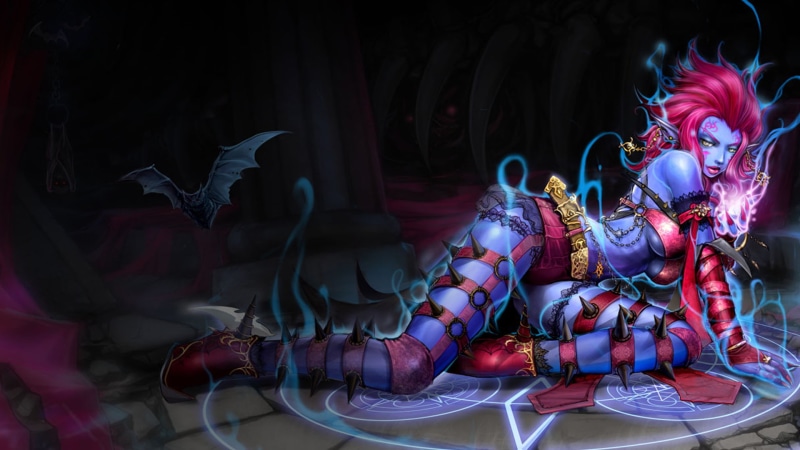 mage, hd, abilities, digital, agony, assassin, walk, s, widowmaker, skins, legends, embrace, 1080P, shadow, art, league, evelynn, ravage