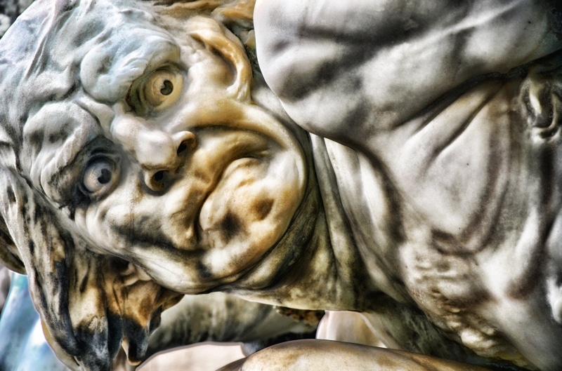 no people, male likeness, representation, artistic, day, vertebrate, paris, eagle, 4K, agony, creativity, mammal, france, art and craft, craft, one animal