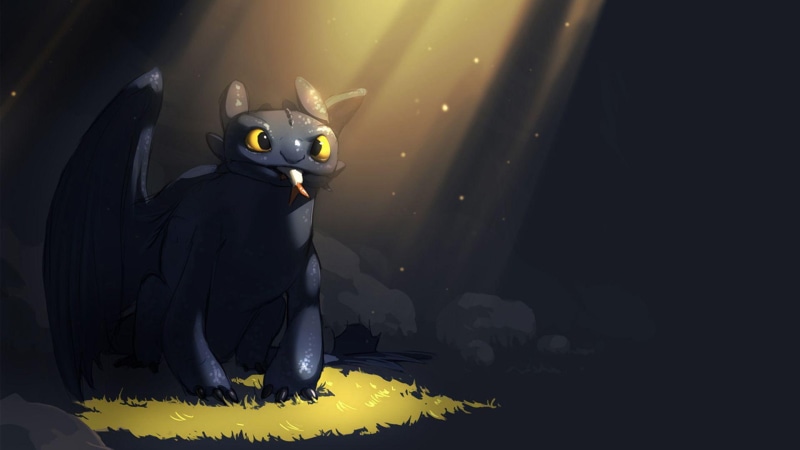 disney, cartoons, how to train your dragon, 1080P, 1920x1080, toothless, dragon, train, illstration, s