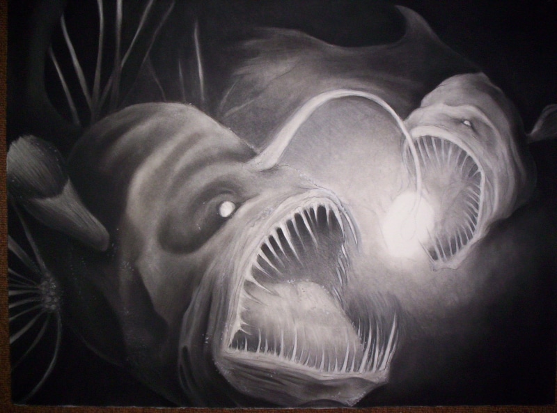 1080P, anglerfish