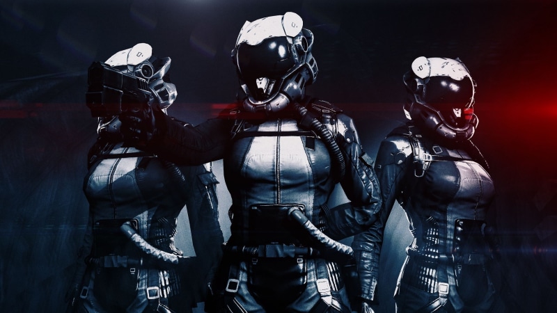 women, video games, futuristic, BlackLight: Retribution, fantasy art, digital art, 2K, astronaut, artwork, science fiction