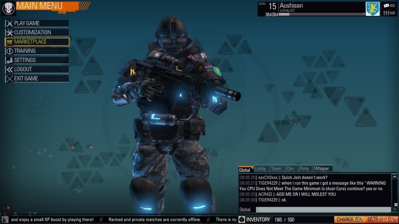 shooter, sci-fi, fps, sci, warrior, futuristic, fighting, cyberpunk, action, retribution, 1080P, blacklight, game
