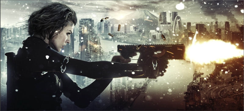 working, city, headshot, cityscape, architecture, males, indoors, 8K, caucasian Ethnicity, adult, Milla Jovovich, holding, building exterior, females