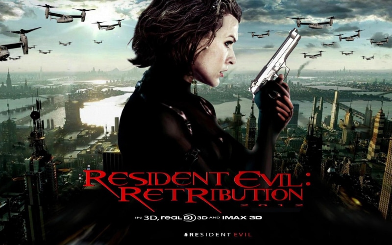 retribution, movies, resident, 2012, evil, 1080P