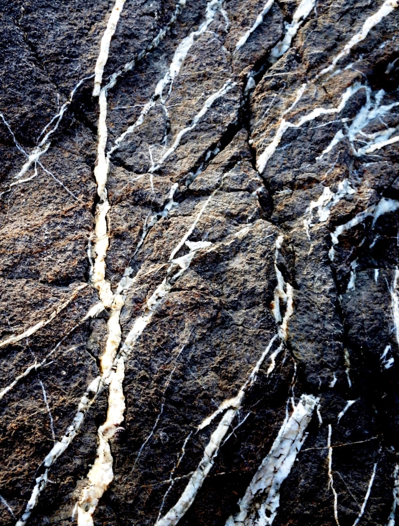 hard, textured, abstract, black and white, surface, detail, abstract backgrounds, boulder, 2K, lines, backgrounds, contrast, pattern, veins, closeup, textured effect