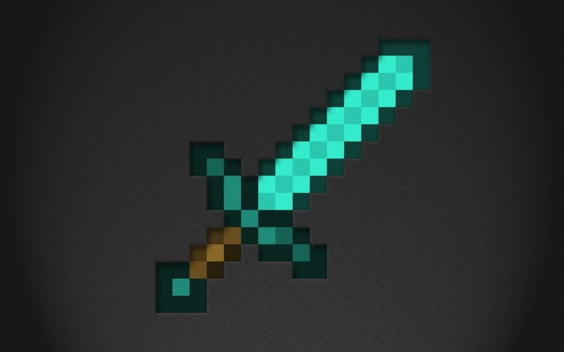 minecraft, video games, video, diamond, games, abstract, 720P