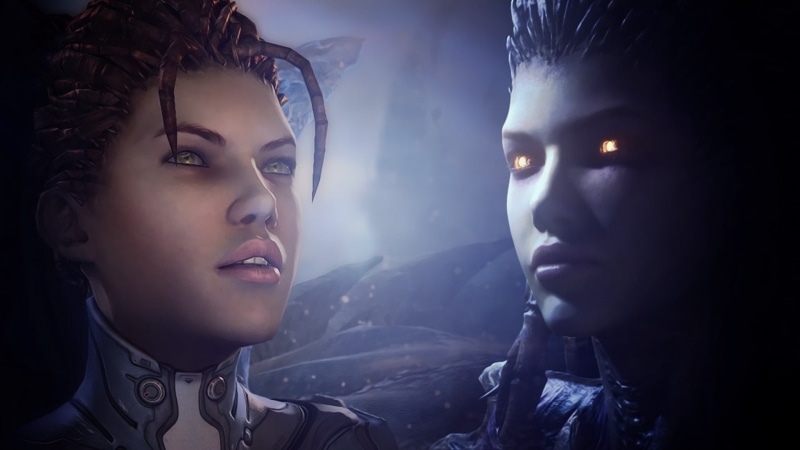 sarah, art, games, hd, starcraft, StarCraft II, Sarah Kerrigan Queen Of Blades, kerrigan, ii, queen, 1080P, x, video, blades