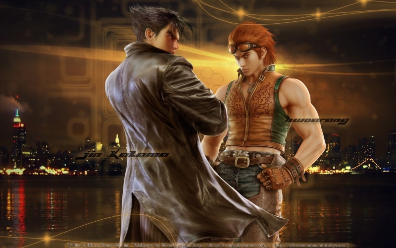 1080P, hd, jin, namco, warriors, games, video, kazama, x, art, Video Games, Tekken