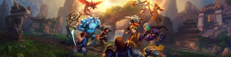 plant, art and craft, representation, smite, art, 8K, Game, hanging, clothing, no people, panoramic, mythological, Games, outdoors, sunlight, keyart, decoration
