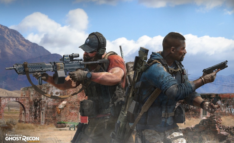 gun, people, uniform, military, UnitedStatesArmy, special forces, real people, Wildlands, s, 2K, ghost, support, GhostRecon, aiming, protection, sky, openworld