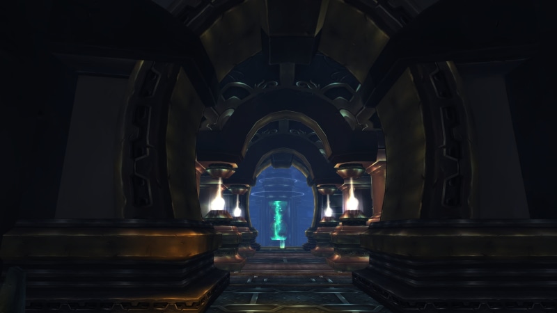 built structure, building, aisle, lighting equipment, architecture, video games, religion, 4K, spirituality, place of worship, the way forward, World of Warcraft
