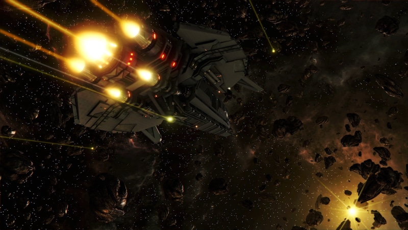 people, spaceship, Starpoint Gemini Warlords, space, outdoors, lifestyles, Corvette, video games, lighting equipment, light, motion, real people, science fiction