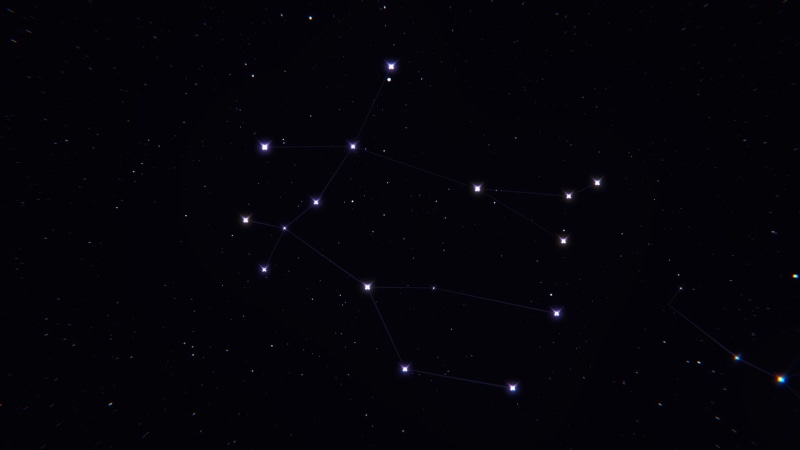 1080P, stars, star, Gemini, zodiac sign, illustration, space