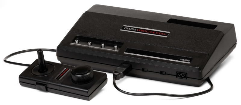 device, console, computer game, technology, cable, cut out, arts culture and entertainment, entertainment, video game console, coleco, studio shot, electrical equipment