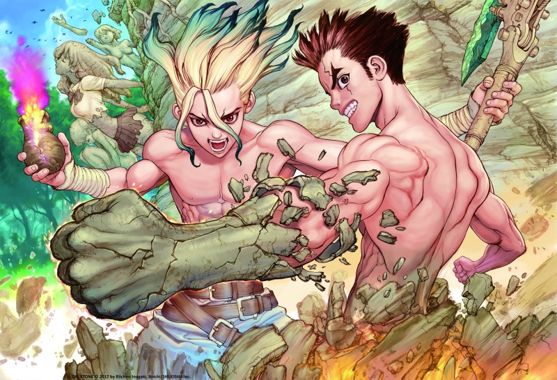 Dr. Stone, Senku Ishigami, Anime, Taiju Oki, 5K