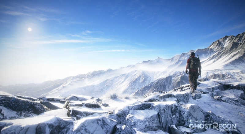 mountain range, snow, day, sunlight, Game, outdoors, leisure activity, lifestyles, mountain, adventure, beauty in nature, real people, scenics - nature