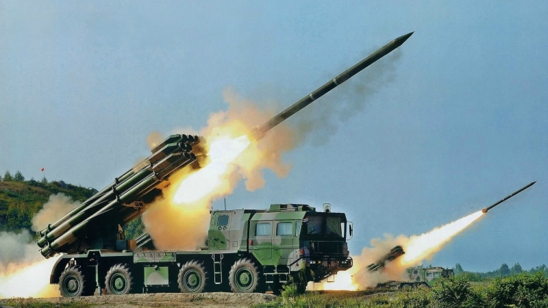 Jet, System, Fire, Missiles, Volley, MLRS, Tornado, Shells, 1080P, Russia, Army, Exercises