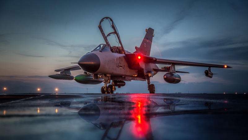 Tornado, 4K, GR4, Aircraft, gr, Night