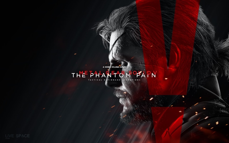 LiVE SPACE studio, the Phantom Pain, Metal Gear Solid V, MGS5, MGSV, 1080P