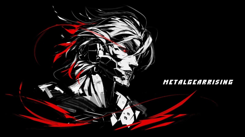 1080P, paper, representation, high angle view, black color, Metal Gear Rising: Revengeance, mask, disguise, black background, indoors, red, creativity