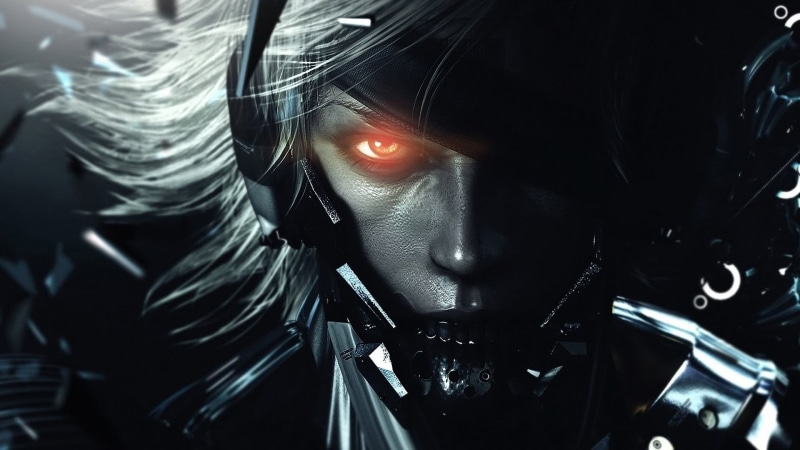 men, close-up, Metal Gear Rising: Revengeance, headshot, video games, portrait, communication, body part, profile view, human body part, cyborg, looking at camera