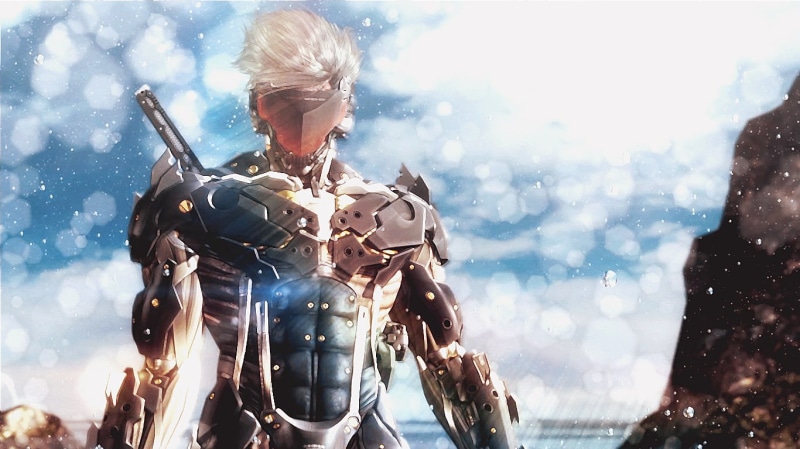 Metal Gear Rising: Revengeance, one person, white, nature, women, waist up, clothing, men, focus on foreground, digital, activity, fictional