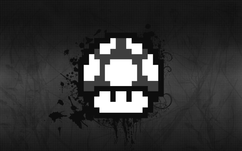 close-up, still life, Super Mario, video games, geometric shape, mushroom, shadow, 1080P, shape, wall - building feature, jigsaw puzzle, puzzle