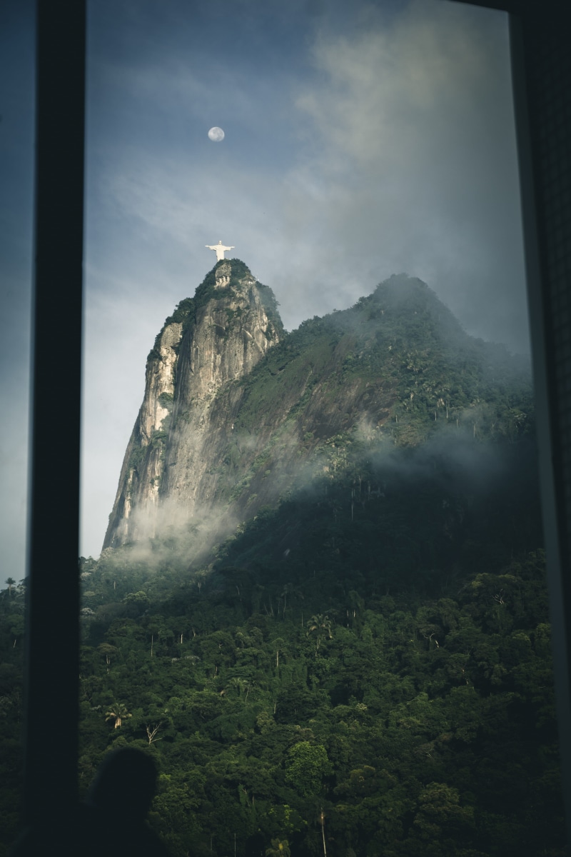 environment, brasilien, travel, rio, cristo, tranquil scene, landscape, day, no people, southamerica, tree, outdoors, viewgoals, mountain range