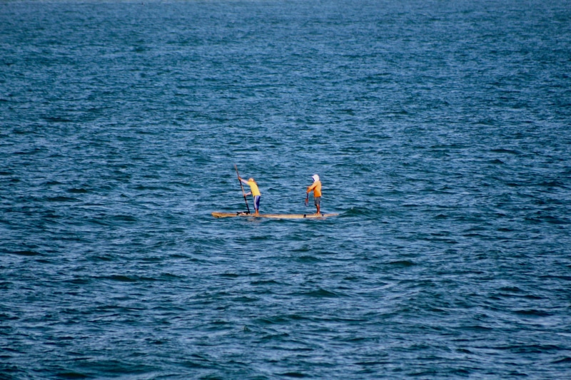 leisure activity, unrecognizable person, water, row, lifestyles, aquatic sport, sea, rippled, 5K, day, beauty in nature, blue, fishermen, beach, locals