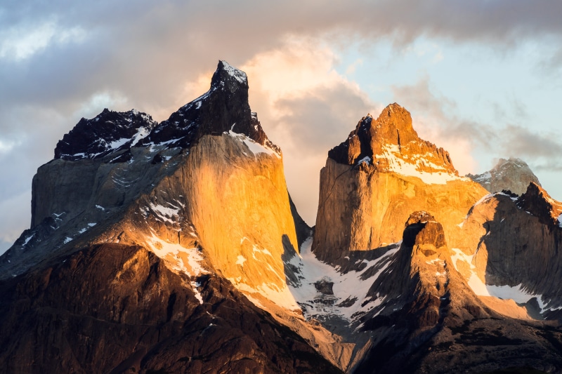 nature, rock - object, cold temperature, jagged, sharp, beautiful, outdoors, awesome, scenics - nature, sunrise, horn, wilderness, sunshine, cloud - sky