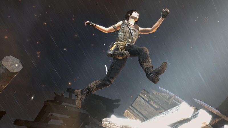 1080P, lara, croft, tombraider, jump