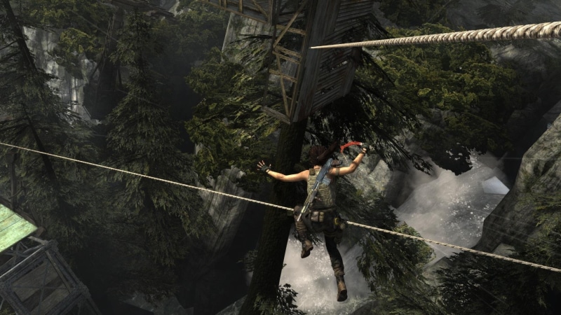 tombraider, croft, 1080P, jump, lara