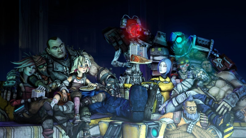 Gaige (Borderlands), Tiny Tina, Zer0 (Borderlands), 1080P, Maya (Borderlands), Krieg (Borderlands), Roland (Borderlands), Borderlands 2, Salvador (Borderlands)