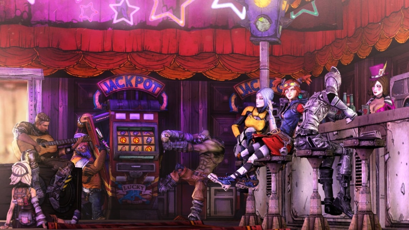Zer0 (Borderlands), Gaige (Borderlands), 1080P, Borderlands, Krieg (Borderlands), Maya (Borderlands), Tiny Tina (Borderlands), Salvador (Borderlands)