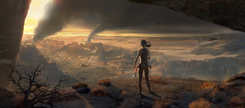 lara croft, art, 2K, rise, raider, croft, application, lara, girl, Rise of the: Tomb Raider, game, tomb