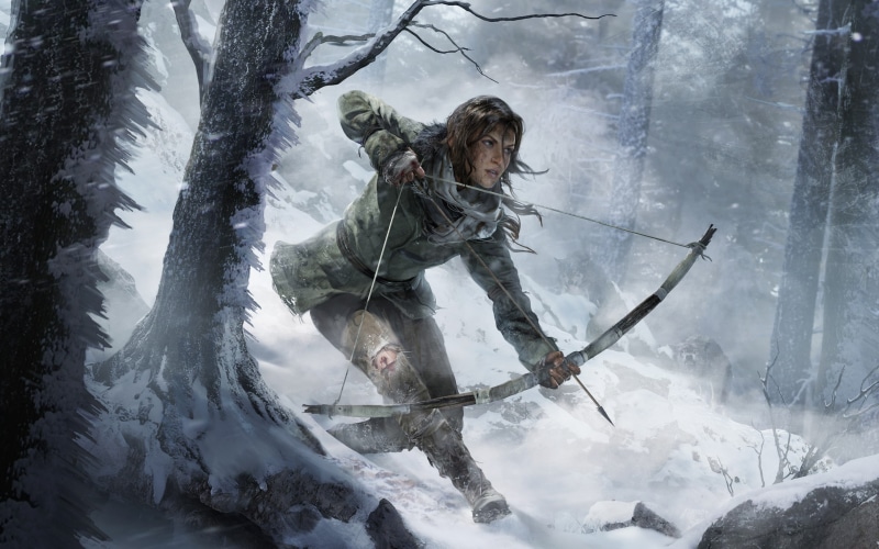bow, composite, rise, 2015, raider, 2K, woman, game, tomb