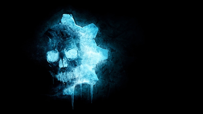 4K, Gears 5, video games, XboxOneX, skull, Gears of War 5, Xbox One