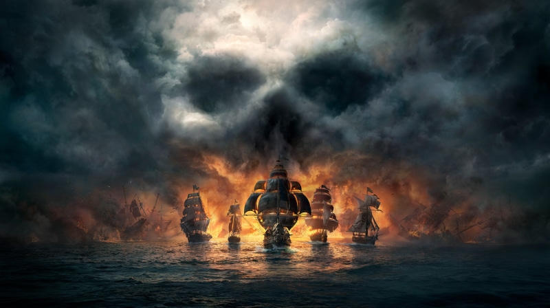 games, people, sunset, sky, ps games, motion, fantasy, sea, 4k, digital composite, dark, beauty in nature, cloud - sky, 8k, ship, nature, pc games, 2017 games