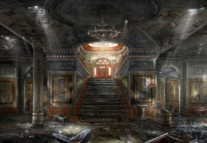 war, games, x, post-apocalyptic, ruins, 720P, hd, postapocalyptic, art, video, painkiller, gears