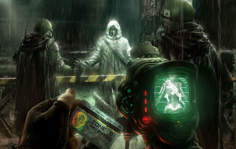 x, postapocalyptic, concepts, soldiers, hd, concept, weapons, futuristic, aircraft, 720P, post-apocalyptic, marek, okon, art