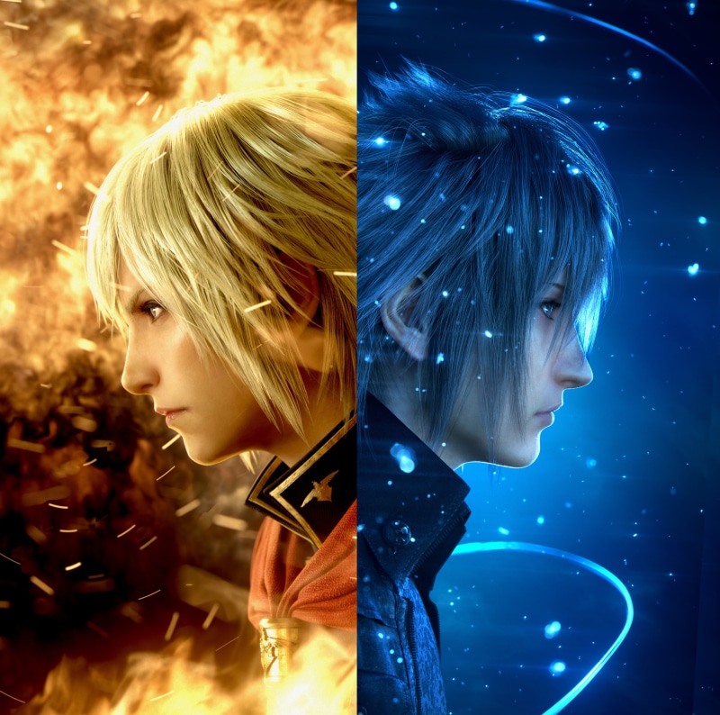 one person, bangs, Characters, beautiful people, blue, young women, final, FinalFantasy, Game, videogame, profile view, glamour, xv, adult, beauty