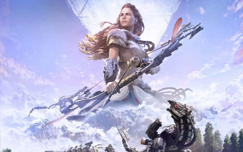poster, Complete Edition, girl, arrow, bow, 4K, Action, RPG, Horizon: Zero Dawn, art, Sony, PlayStation 4, Archer