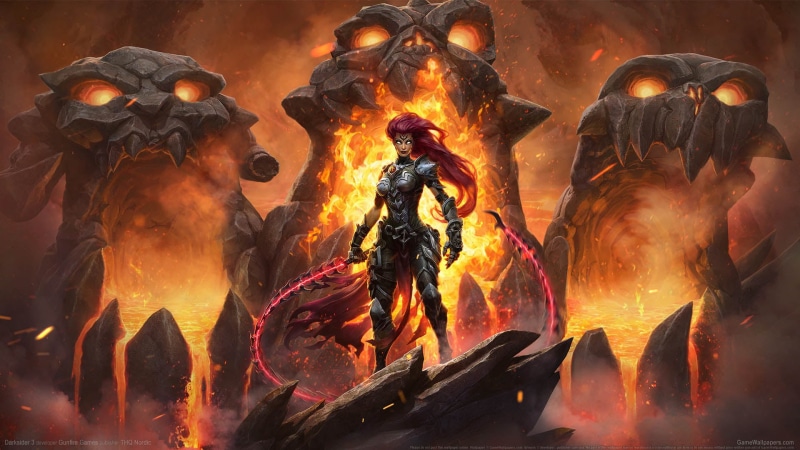 Darksiders, fantasy art, artwork, 1080P, video games, women, fantasy girl, Darksiders 3
