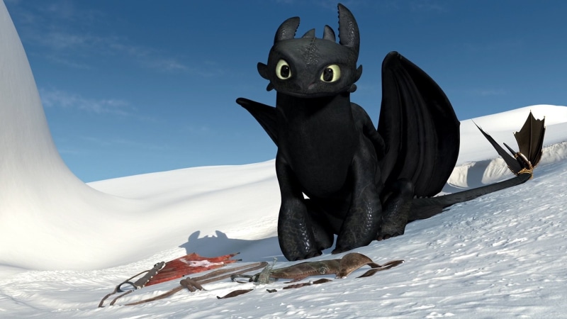 1080P, Movie, Dragons: Gift of the Night Fury, Toothless (How to Train Your Dragon)