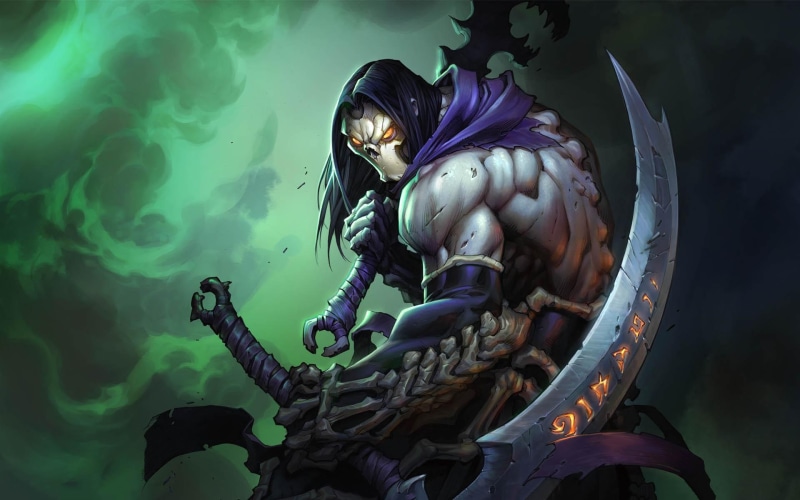 death, game, ii, character, xbox 360, darksiders ii, darksiders, 1080P, vigil games, games