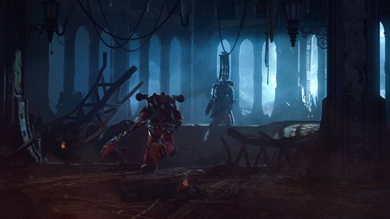 Azrael, Dark angel, Khorne Berserker, traitor, Warhammer 40 000, Kharn the Betrayer, 4K, Trials of Azrael